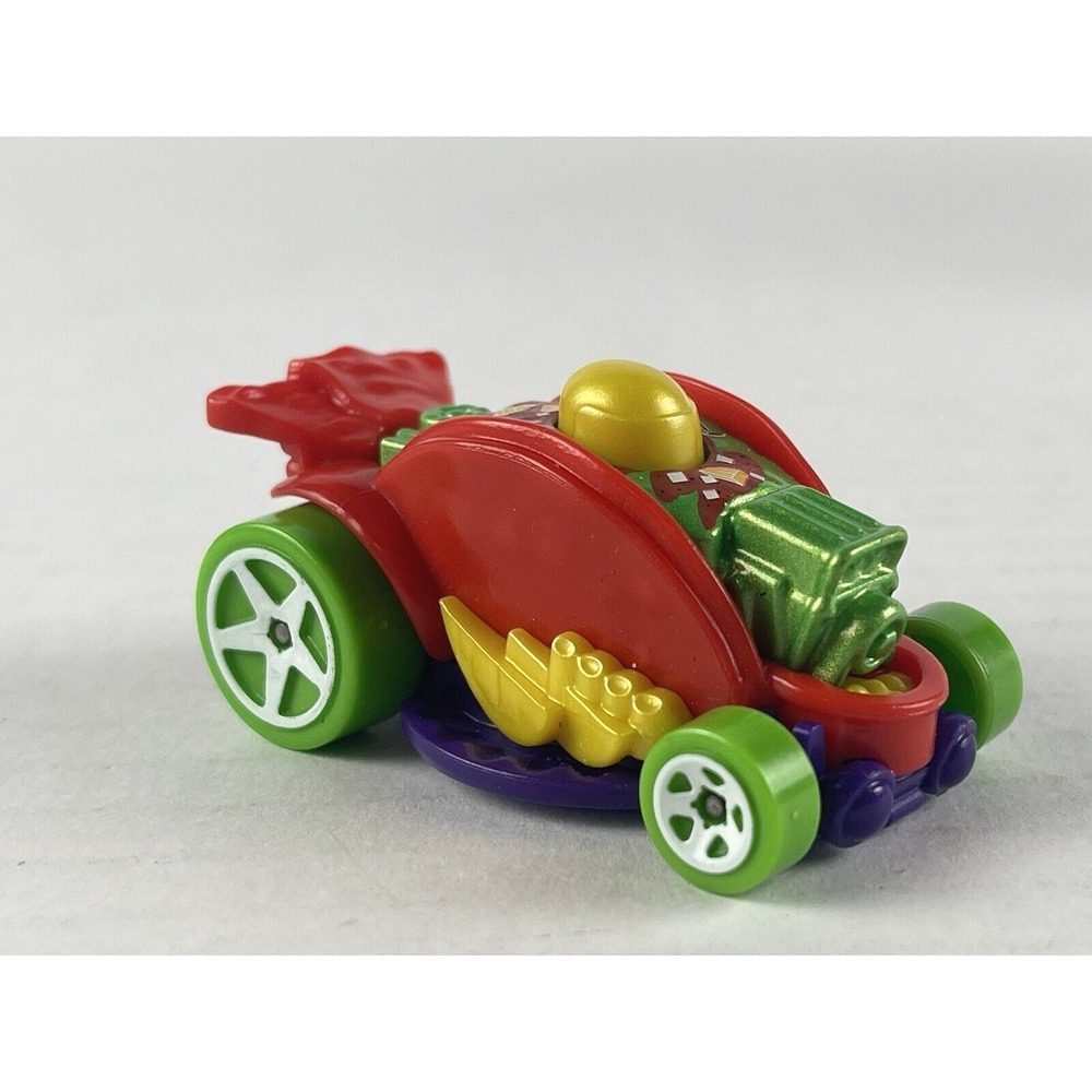 Mexican Food Chef / Taco Stand Worker Small Gift Taco On Wheels Die-Cast Toy Car - Picture 3 of 5